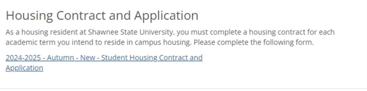 Housing Application How To