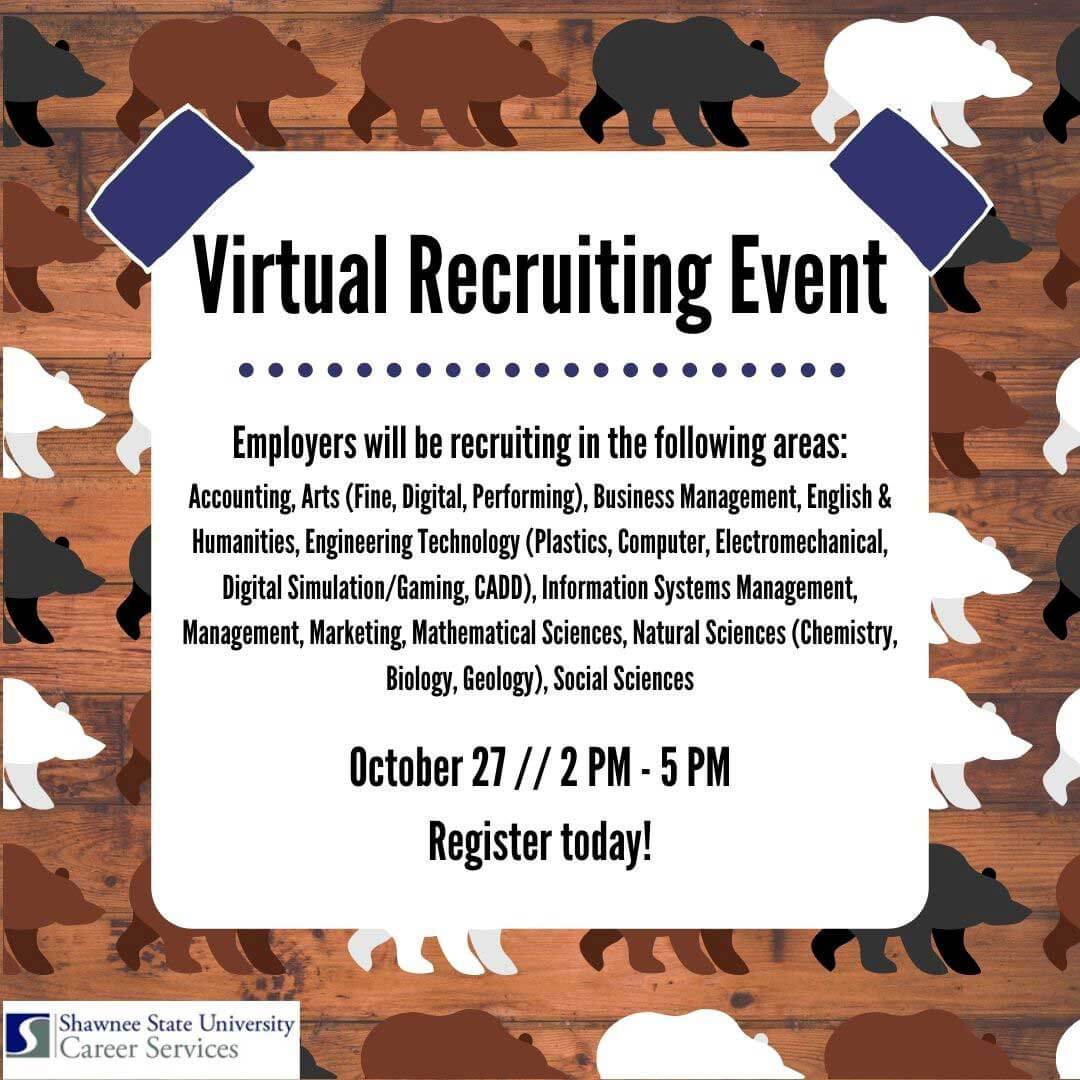Career Services Events & at Shawnee State