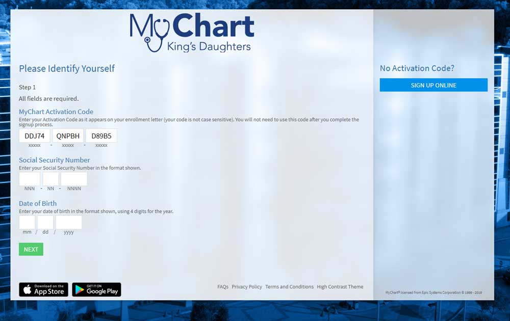 download mychart test results