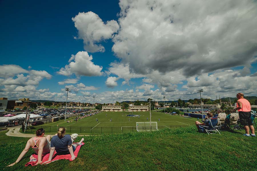 Soccer Game on Shawnee Turf