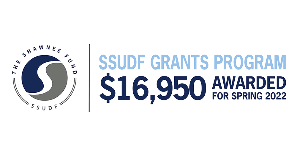 graphic with the text "SSUDF Grants Program"