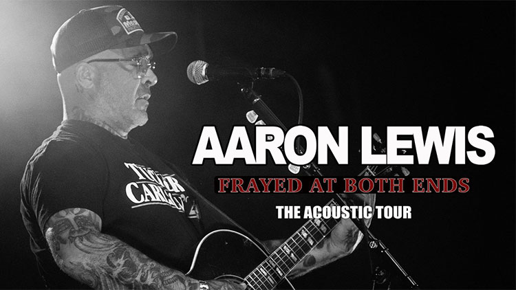 Aaron Lewis playing guitar