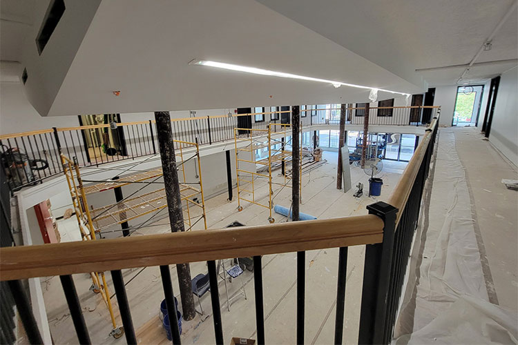 picture of interior construction of building