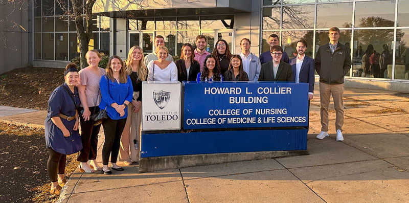 Pre-Med students group photo