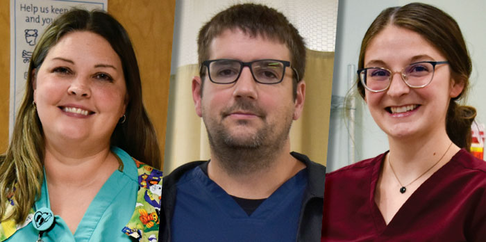 photo of three nurses