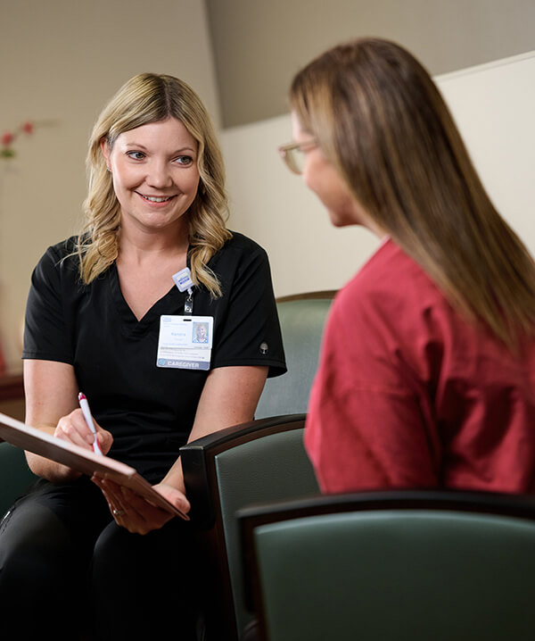 Adena caregiver and patient