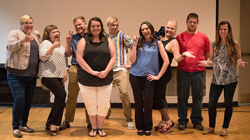 group photo of Ignite Portsmouth 2021 contestants