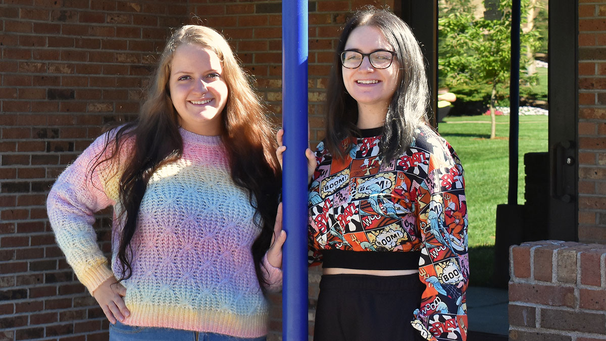 Kaitlyn Cooper and Taylor Mershon