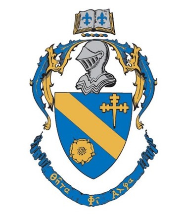 Theta Phi's coat of arms