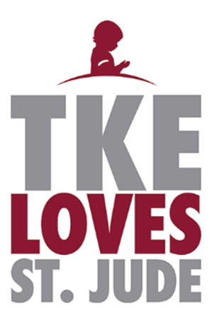Image reading "TKE Loves St. Jude"