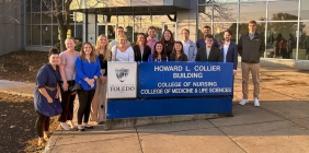 Pre-Med students group photo