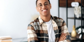 picture of young man smiling