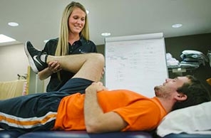 Rehab Students in Clinic